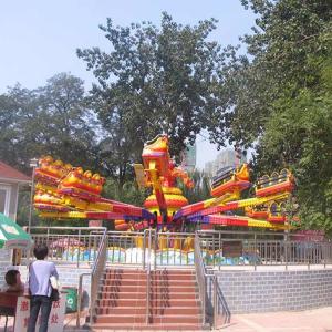 China Thrilling Outdoor Play Equipment Crazy Bounce Ride High Lift 3.5m supplier