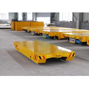 China 5t manpower rail transport platform cart for warehouse cargo material handling supplier