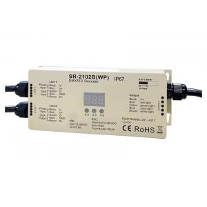 RGBW 4 Channels DMX512 Decoder Output Outdoor Rating IP67 Waterproof Max 720W