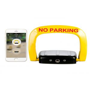 China Mobile App Bluetooth Controled Car Parking Lock , Electronic Parking Space Blocker supplier