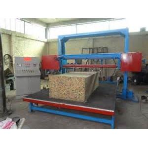 China Automatic Horizontal PU / Sponge Sheet Cutting Machine 25m / Min supplier