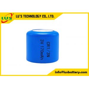 China 3v 170mah Lithium Mno2 Battery Non Rechargeable Cr1/3n supplier