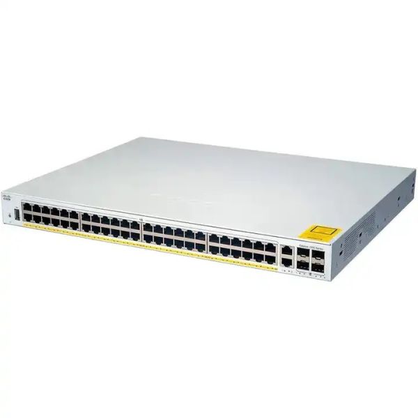 GE C1000-48P-4X-L Network Switch 48 Port POE Ethernet Switch with VLAN and SNMP Functions