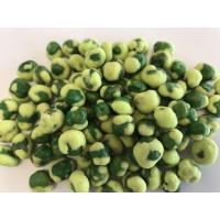 China HALAL Certificate Yellow Wasabi Green Peas Snack Vitamins Contain Bulk Packing on sale