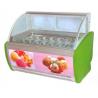 14 Pans Stainless Steel Pastry Shop Ice Cream Display Freezer