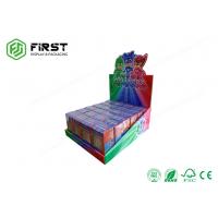 China Full Color Printing Customized Foldable Corrugated PDQ Paper Counter Display For Retail Store on sale