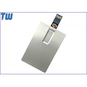 Durable Aluminum Credit Card Drive Pen Flash Drive USB 3.0 Interface