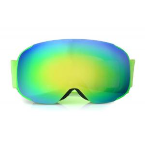 Rainbow Mirrored Ski Goggles Fashionable Safety Protective Durable PC Mesh