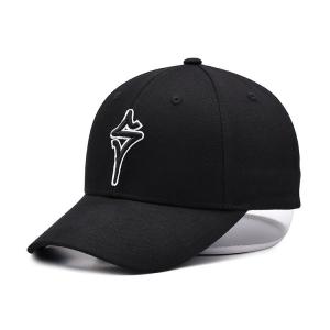 3d Embroidery Cotton Fabric Baseball Cap Unisex Curved Brim Fashion Adult Size