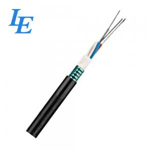 China Black Multi Fiber Optic Cable , LE-GYTS Outdoor Fiber Optic Cable ISO Approved supplier