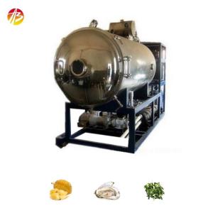 China Silicone Oil Heating Industrial Freeze Drying Machine for Seafood Meat Fish Vegetable supplier