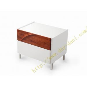 Night Stand! Useful Wood Side table with Storage Drawer Bedside Table