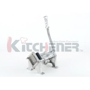 Aluminum Commercial Potato French Fry Cutter , French Fries Slicer With Screw Base Bottom