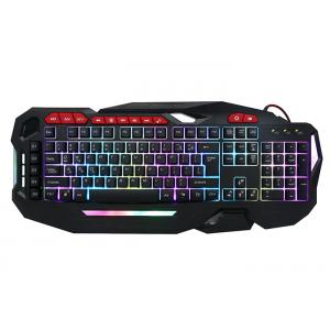 China 104 Keys Lightweight Slim Gaming Computer Keyboard Rainbow Backlit 1.5m cable supplier