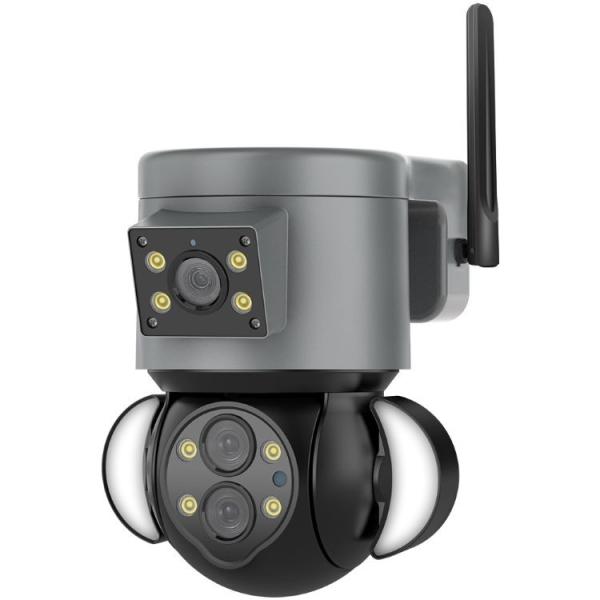 OEM IP65 4K Wifi Security Camera 360 Degree Motion Tracking And Linkage Alarm
