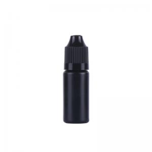 Black Empty Ejuice Bottle Light Proof Painted Drip Child Safety Cap