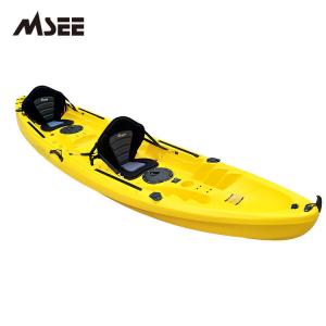 China Rod Holder Canoe Double Fishing Kayak For 2 Person With Kayak Paddles supplier
