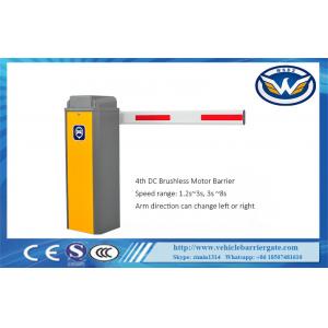Puerta sin cepillo del aparcamiento de motor de DC del sensor del lazo de Automatic Barrier Gate del lector del RFID