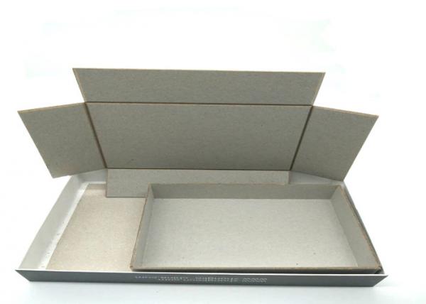 Uncoated Stiffness Laminated Grey Chipboard 0.49mm - 4.00mm For Boxes Making