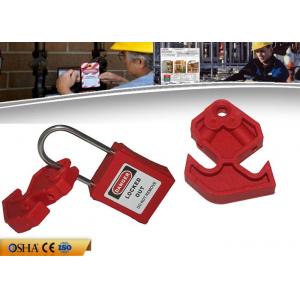 Nylon Material Circuit Breaker Lock , 16g Switch Breaker Lockout Device