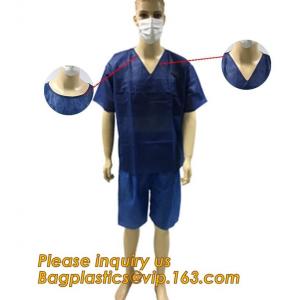 China Children Patient Gown/Surgical Gown With Short Sleeve,  Disposable Nonwoven Surgical Gown For Medical/Hospital nurse doc supplier