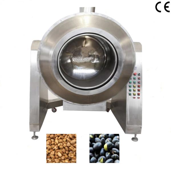 Venta en caliente Rostador de rodillos de control automático de temperatura sartén polivalente para uso en fábrica
