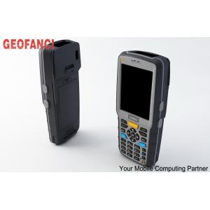 China Wifi Blue Tooth GPRS HF / UHF RFID Reader Barcode Scanner LCD Rugged Industrial Computer supplier