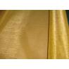 China Non - Magnetic Custom Brass Hardware Cloth / Brass Wire Mesh Wear Resistant wholesale