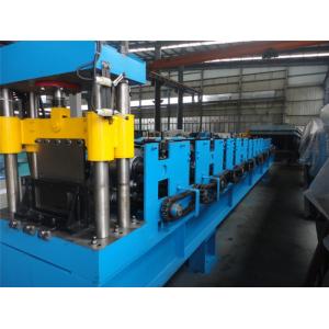 China Roof Cable Tray Roll Forming Machine , Wall Panel Roll Forming Machine By Chain supplier