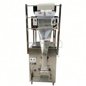 China Banana Chips Mixed Nut Packaging Machine Double Head For Weighing Packing supplier