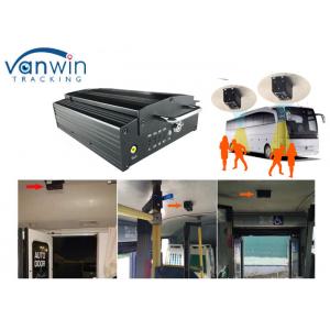 High end battery powered Double camera people counter Video MDVR system by 3G or 4G