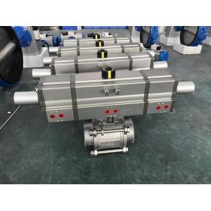 Three Position Pneumatic Rotary Actuator 3 Position Pneumatic Actuator 180 Degree