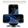Vertical wireless charging 7.5W fast wireless charger for IPHONE X mobile phone