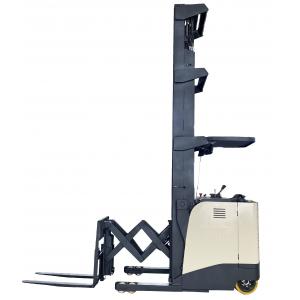 China 1500 KG Forward Double Reach Lift Truck Lifting Height 6 Meters supplier