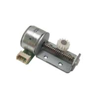 China VSM15128 Worm Shaft 5V DC 15mm Stepper Motor with Worm Gear and Pinion Gear on sale