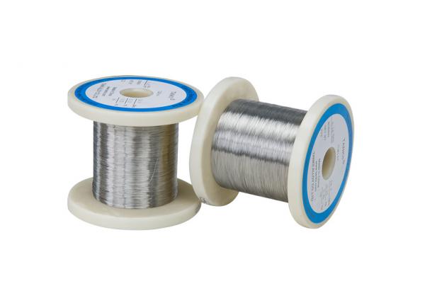 0.02mm Bright Flat Copper Nickel Alloy Wire For Resistor ISO 9001 Approval