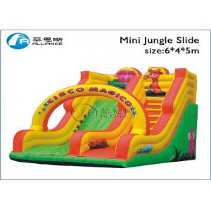 China jungle slide children small inflatable slide supplier