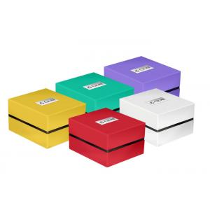 Colorful Luxury Gift Packaging Boxes Plastic Material Size 9.5 X 11 X 7.6cm For Watch