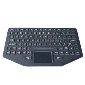 China 89 Key Silicone Backlit Ruggedized Keyboard With Sealed Touchpad supplier