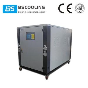 China Low temperature water cooled glycol chiller system in -5 degree celsius supplier