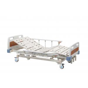 Protective Railing Medical Adjustable Bed , Easy To Use Motorized Hospital Bed