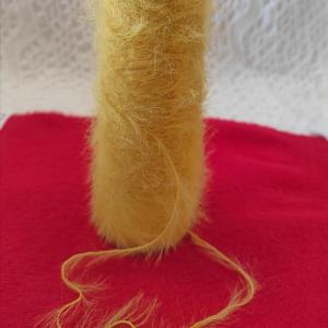 China 0.9cm 1.3cm 2.0cm 4.0cm Nylon Or Polyester Hat Knitting Feather Yarn For Knitting Hat Cap wholesale