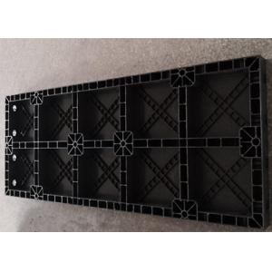 Black Plastic Construction Formwork , Insulated Concrete Formwork For Concrete Columns