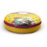 Seamless Round Cat Food Metal Container