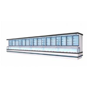 China New Design Vertical Combi Freezer Below Freezer Above Freezer for Supermarket wholesale