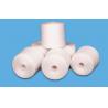 40 / 2 60 / 3 100% Spun Polyester Yarn on Plastic Dying Tube Natural White