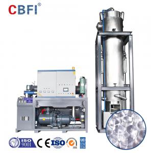 China Customized Screw Compressor 30 Ton Ice Tube Machine For Food Processing supplier