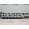 China High End 80 Ton 4 Axle Low Bed Semi Trailer Non - Liftable Air Suspension wholesale