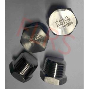 Threaded Hexagon Head Plug Stainless Steel Pipe Fitting A182 F316 ASME B16.11