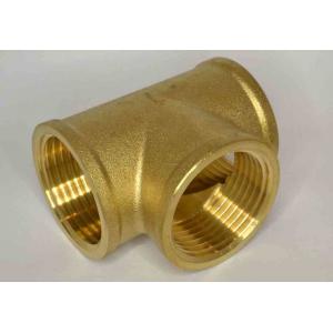 China China Factory Equal Tee Pipe Fittings Brass Tee  6 -16 Customized supplier